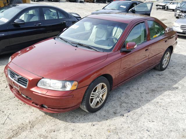 YV1RS592982683068 - 2008 VOLVO S60 2.5T RED photo 2