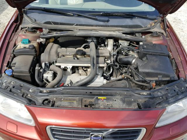 YV1RS592982683068 - 2008 VOLVO S60 2.5T RED photo 7