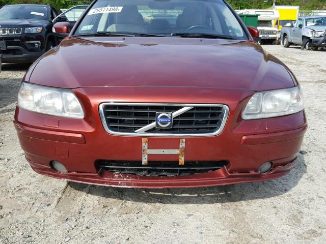 YV1RS592982683068 - 2008 VOLVO S60 2.5T RED photo 9