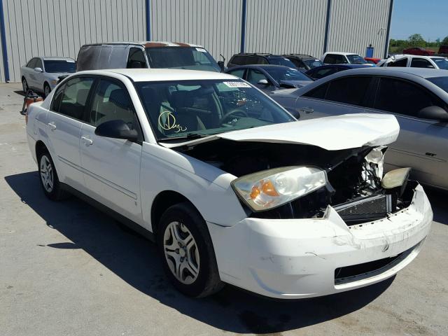 1G1ZS58F57F311396 - 2007 CHEVROLET MALIBU LS თეთრი ფოტო 1