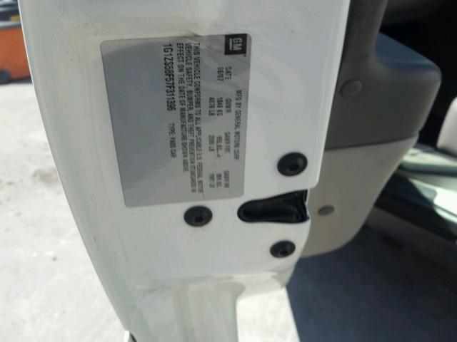 1G1ZS58F57F311396 - 2007 CHEVROLET MALIBU LS თეთრი ფოტო 10