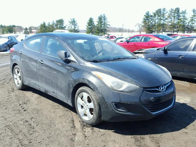 5NPDH4AE1BH008089 - 2011 HYUNDAI ELANTRA GL BLACK photo 1