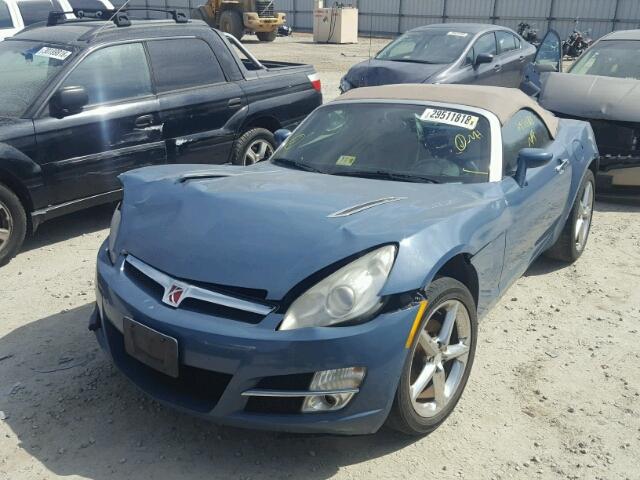 1G8MB35B27Y114336 - 2007 SATURN SKY BLUE photo 2