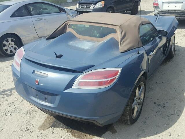 1G8MB35B27Y114336 - 2007 SATURN SKY BLUE photo 4