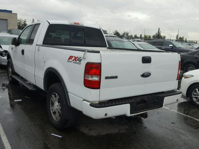 1FTPX14516NB15739 - 2006 FORD F150 WHITE photo 3