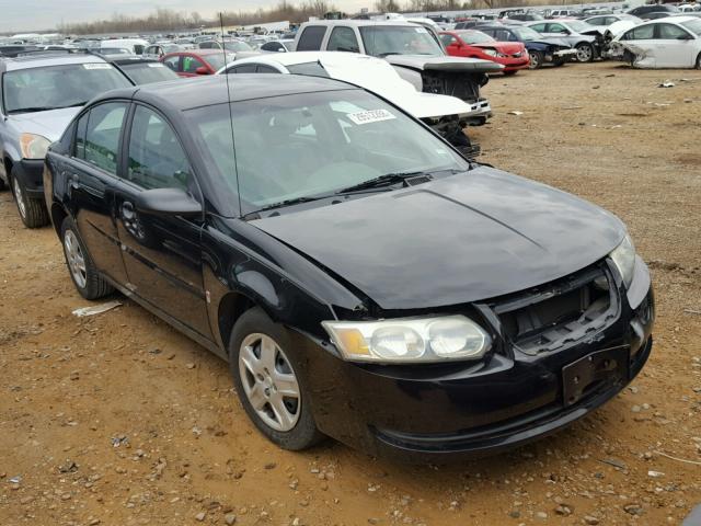 1G8AJ55F37Z103179 - 2007 SATURN ION LEVEL შავი ფოტო 1