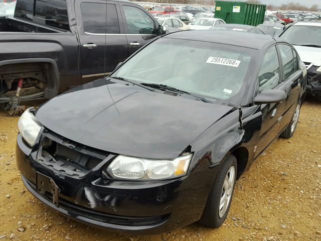 1G8AJ55F37Z103179 - 2007 SATURN ION LEVEL შავი ფოტო 2