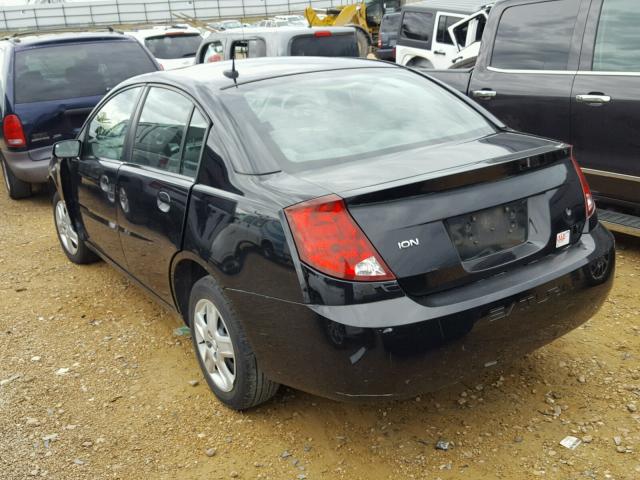 1G8AJ55F37Z103179 - 2007 SATURN ION LEVEL შავი ფოტო 3