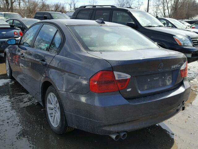 WBAVD13586KV09187 - 2006 BMW 325 XI GRAY photo 3