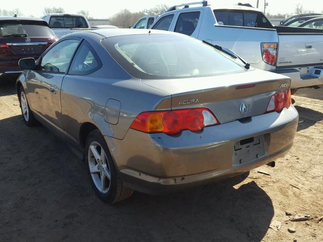 JH4DC54813C014769 - 2003 ACURA RSX BROWN photo 3