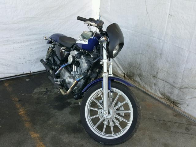 1HD4CMM386K466890 - 2006 HARLEY-DAVIDSON XL883 L BLUE photo 1