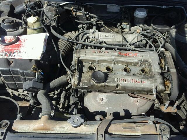 JA3CX56R9LZ016174 - 1990 MITSUBISHI GALANT GSX BLUE photo 7