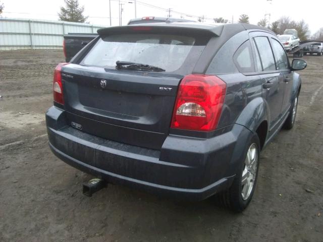 1B3HB48B57D112825 - 2007 DODGE CALIBER SX GRAY photo 4