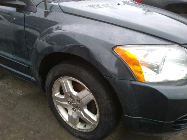 1B3HB48B57D112825 - 2007 DODGE CALIBER SX GRAY photo 9