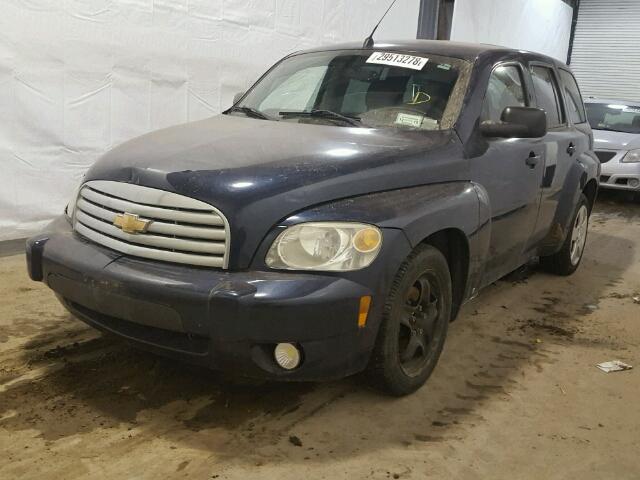 3GNBAADB9AS513871 - 2010 CHEVROLET HHR LS BLUE photo 2