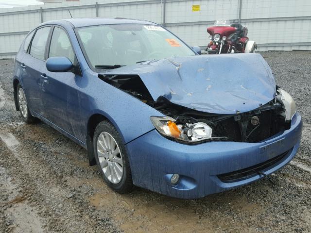 JF1GH61678H801542 - 2008 SUBARU IMPREZA 2. BLUE photo 1