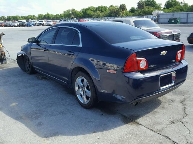 1G1ZC5E05AF184590 - 2010 CHEVROLET MALIBU 1LT 蓝色 照片 3