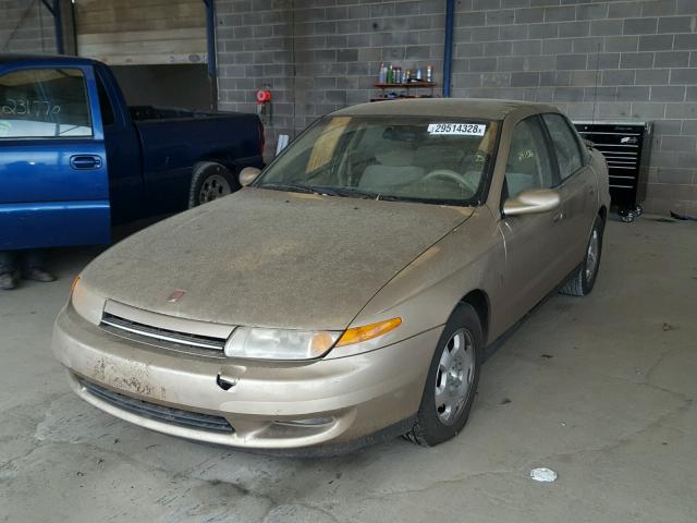 1G8JW52R51Y565689 - 2001 SATURN L300 GOLD photo 2