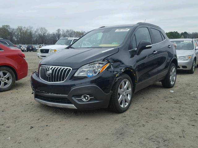 KL4CJBSB4GB735884 - 2016 BUICK ENCORE CON GRAY photo 2