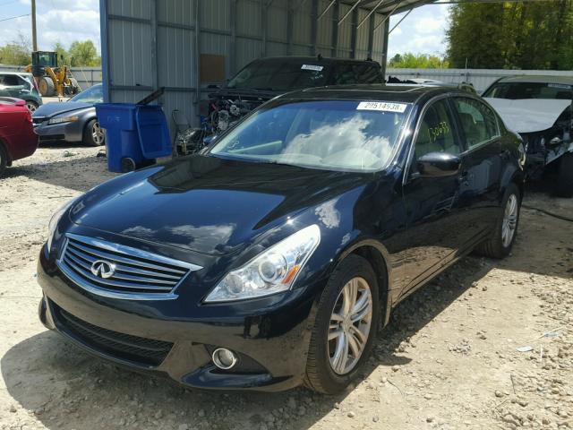 JN1CV6AR9BM353690 - 2011 INFINITI G37 BLACK photo 2