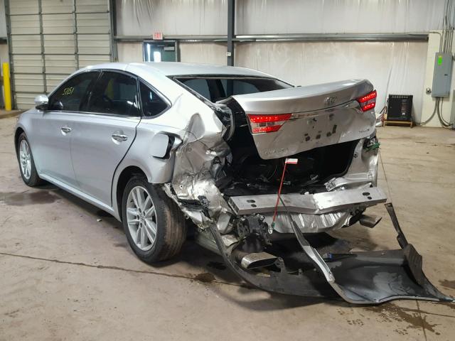 4T1BK1EB2DU050685 - 2013 TOYOTA AVALON BAS SILVER photo 3