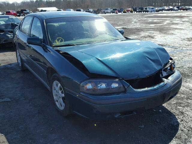 2G1WF52E119269218 - 2001 CHEVROLET IMPALA GREEN photo 1