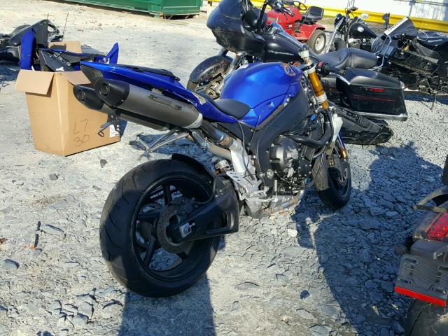 JYARN20E37A003944 - 2007 YAMAHA YZFR1 BLUE photo 4