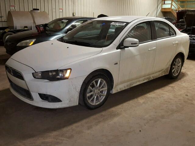 JA32U2FU3FU600451 - 2015 MITSUBISHI LANCER ES WHITE photo 2