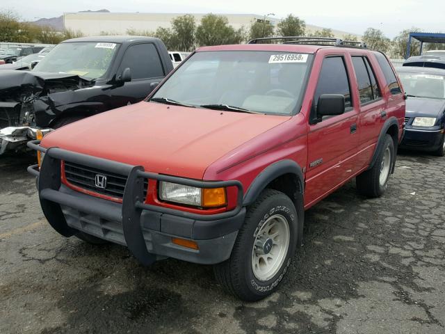 4S6CY58V0R4411636 - 1994 HONDA PASSPORT E RED photo 2