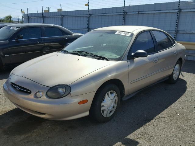 1FAFP52U8XA321085 - 1999 FORD TAURUS LX BROWN photo 2