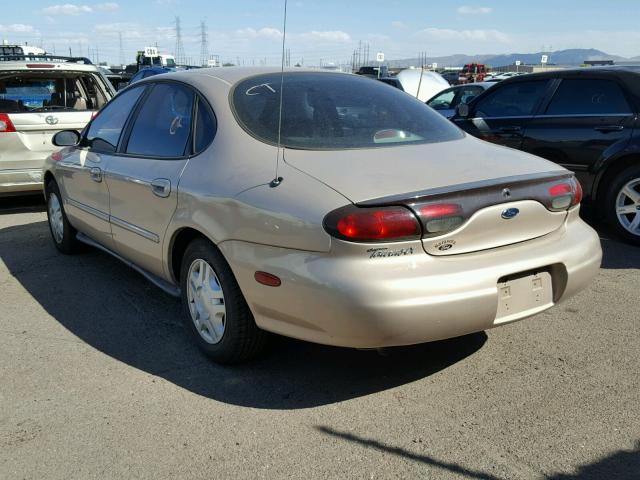 1FAFP52U8XA321085 - 1999 FORD TAURUS LX BROWN photo 3