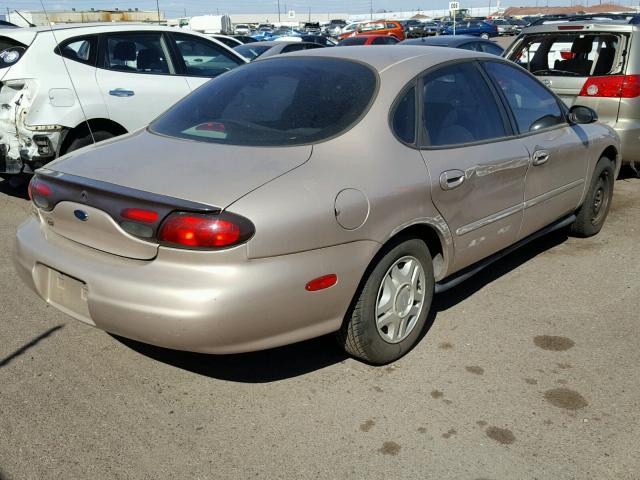 1FAFP52U8XA321085 - 1999 FORD TAURUS LX BROWN photo 4