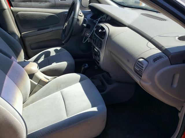 1P3ES46C1YD805373 - 2000 PLYMOUTH NEON BASE RED photo 5