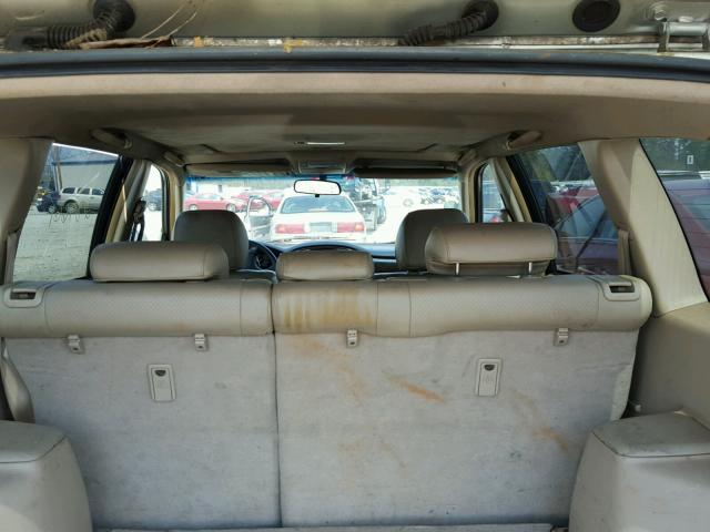 JTEGF21A330098537 - 2003 TOYOTA HIGHLANDER GOLD photo 9