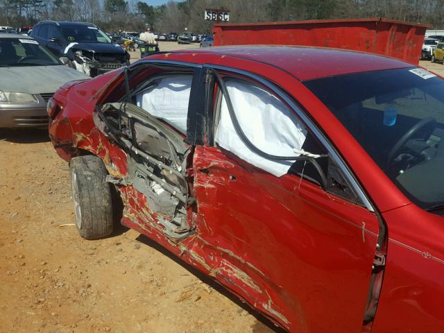 4T1BE46K27U153052 - 2007 TOYOTA CAMRY RED photo 9