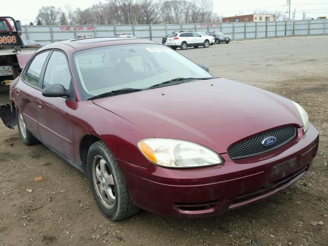 1FAFP55U64G173328 - 2004 FORD TAURUS SES MAROON photo 1