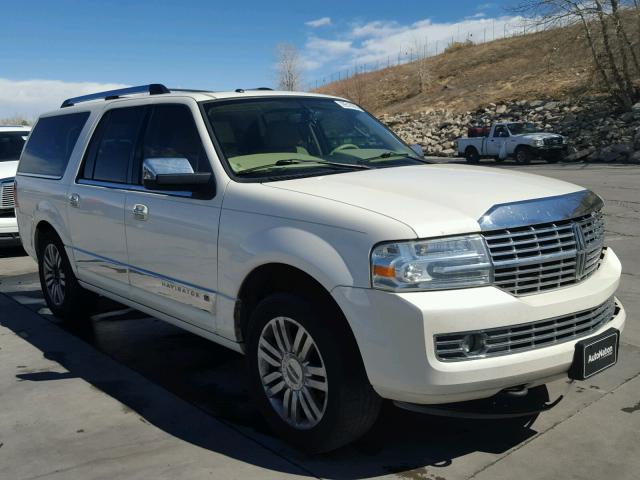 5LMFL27538LJ12938 - 2008 LINCOLN NAVIGATOR CREAM photo 1