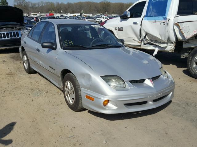 1G2JB524917329501 - 2001 PONTIAC SUNFIRE SE SILVER photo 1