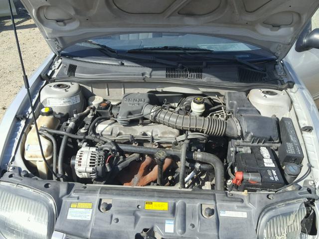 1G2JB524917329501 - 2001 PONTIAC SUNFIRE SE SILVER photo 7