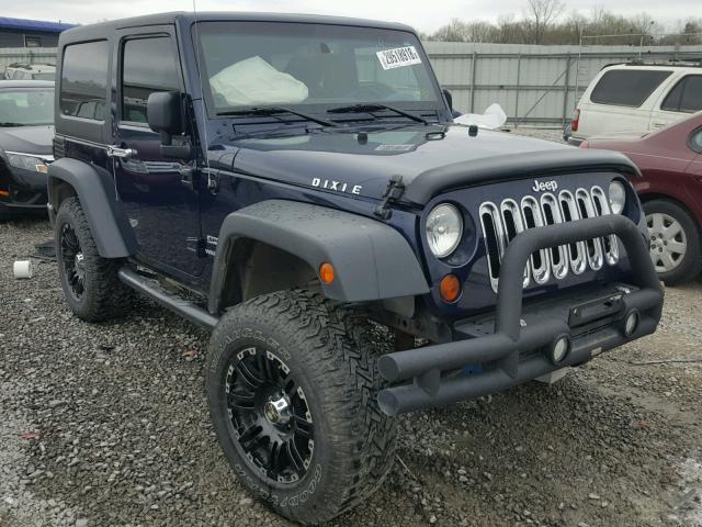 1C4AJWAG8DL511265 - 2013 JEEP WRANGLER S BLUE photo 1