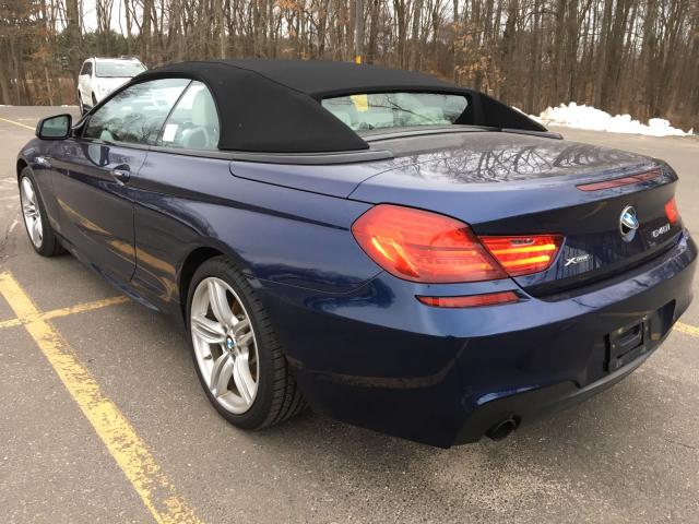 WBAYP5C51FD873158 - 2015 BMW 640 XI BLUE photo 3