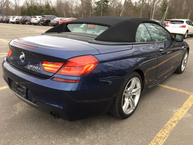 WBAYP5C51FD873158 - 2015 BMW 640 XI BLUE photo 4