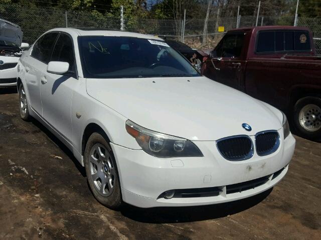 WBANA53574B853350 - 2004 BMW 525 I WHITE photo 1