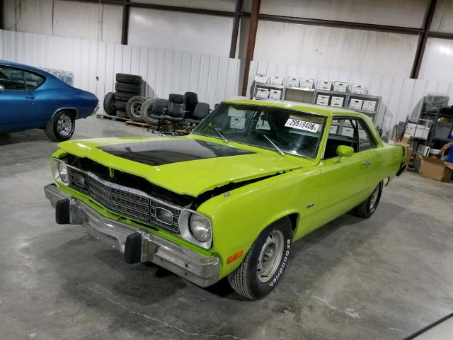 VH23C4B276713 - 1974 PLYMOUTH SCAMP GREEN photo 2