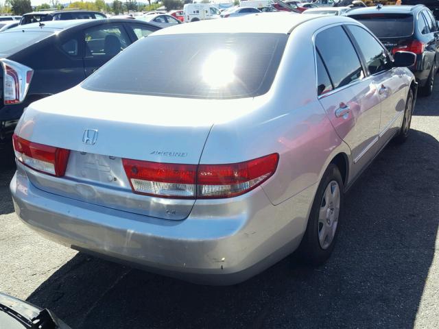 JHMCM56304C037746 - 2004 HONDA ACCORD LX SILVER photo 4