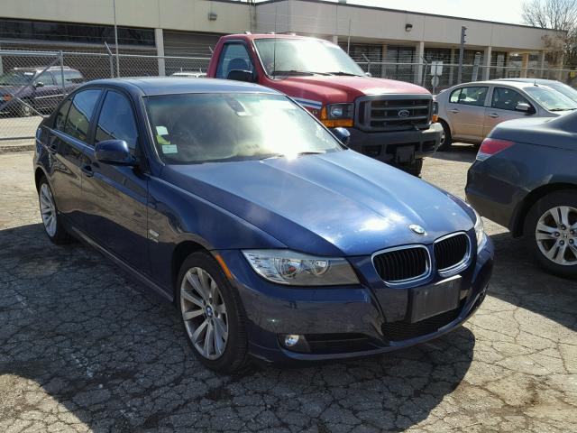 WBAPK7C55BA820657 - 2011 BMW 328 XI BLUE photo 1