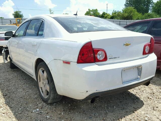 1G1ZD5E7XA4106845 - 2010 CHEVROLET MALIBU 2LT WHITE photo 3