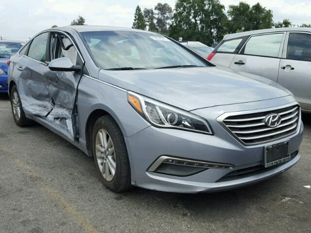 5NPE24AF1FH021882 - 2015 HYUNDAI SONATA SE SILVER photo 1