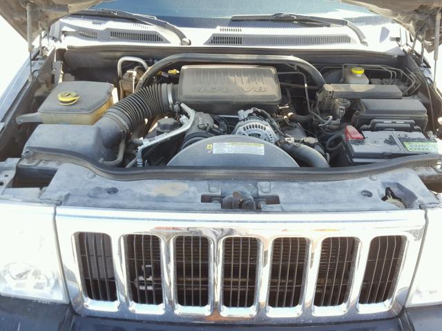 1J8HG48P37C547112 - 2007 JEEP COMMANDER BLACK photo 7