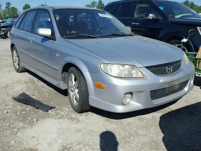 JM1BJ246731151142 - 2003 MAZDA PROTEGE PR SILVER photo 1